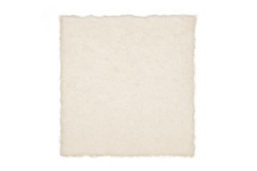 Old ripped torn paper texture with a blank beige background, having frayed edges and a transparent background