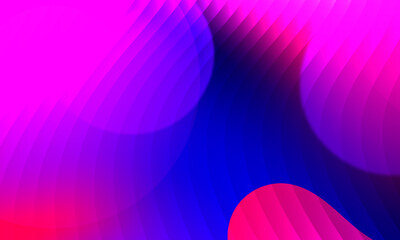 Neon ripple glass gradient in magenta, violet, ember orange on deep midnight. Sharp ribbed distortion, cinematic glow; futuristic texture background, vector illustration