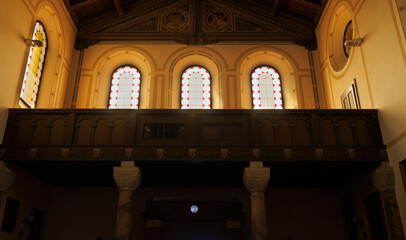 Interior of the Church of the Good Shepherd of Trieste