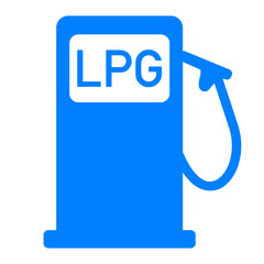 LPG und Tankstelle