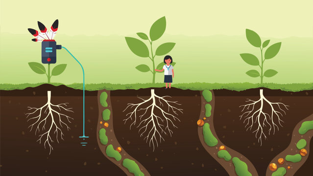 Cozy Chilean abuela adjusting smart parrilla grill with bira in vector style. Features ember and vineyard palette. tech education, digital literacy programs, diversity campaigns, cultural heri...