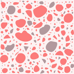 Fototapeta premium terrazzo vector seamless pattern