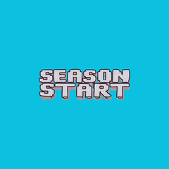 Vibrant season start announcement graphic for promotions