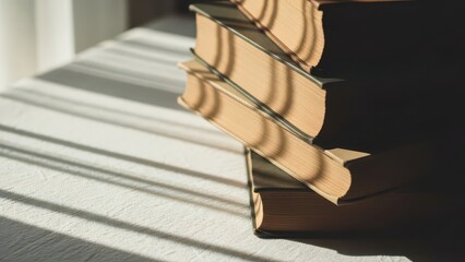 Abstract play of light and shadow on a textured surface.