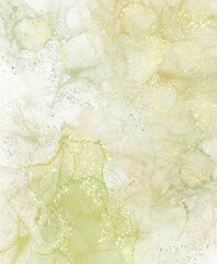 Alcohol ink marble lime pastel with glitter texture, can be used for background, wallpaper, invitation, brochure, and poster design