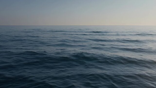 Ocean Horizon with Gentle Breeze