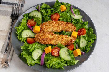 chicken tender salad