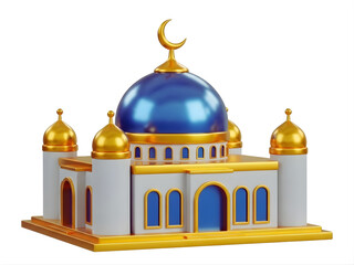 Obraz premium mosque 3d icon