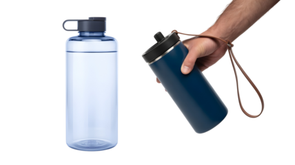 Stay hydrated with reusable water bottles for fitness and health, promoting eco-friendly living and sustainable lifestyle choices in a modern world