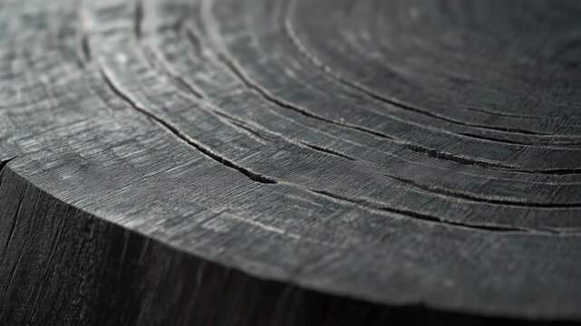 Video A detailed view of wood grain texture and pattern