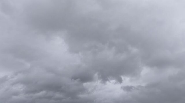 Recording of a rather grey cloudy