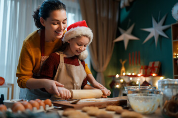 Cooking Christmas cookies