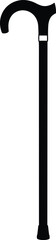 Walking Cane Stick Assistance Support Vector Icon
