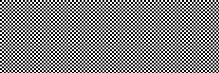 Black and white checkered pattern. Chess pattern. Black and white checkered background. 3D checkered wallpaper. vector illustration eps 10