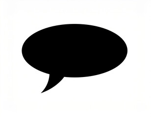 Speech bubble concept image symbolizing communication, dialogue, conversation, chat messages, and interactive digital expression.