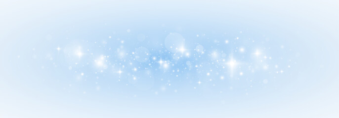 Glistering starburst with floating dust and sparkling confetti. Radiant particles with glowing shimmer and vibrant abstract effect.