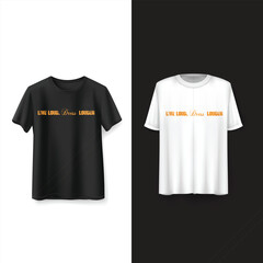 t shirt slogan designs white and black