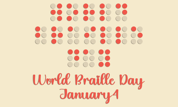World braille day. - Powered by Adobe