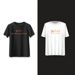 t shirt slogan designs white and black