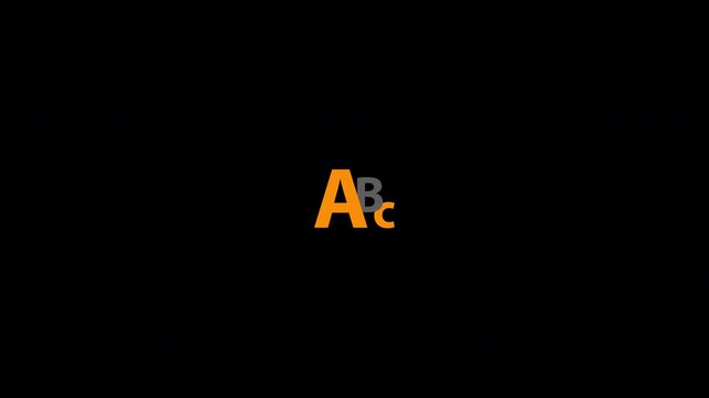 Alphabet icon