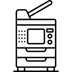 Photocopier Outline Icon