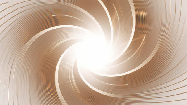 Abstract spiral light pattern