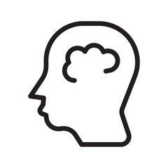 Creative Mind icon collection for psychology concepts, mental health, intelligence visuals and cognitive process design