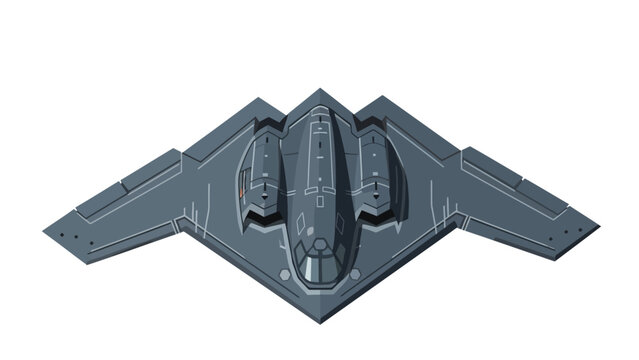 A topdown pixel art illustration of a B2 Spirit stealth bomber