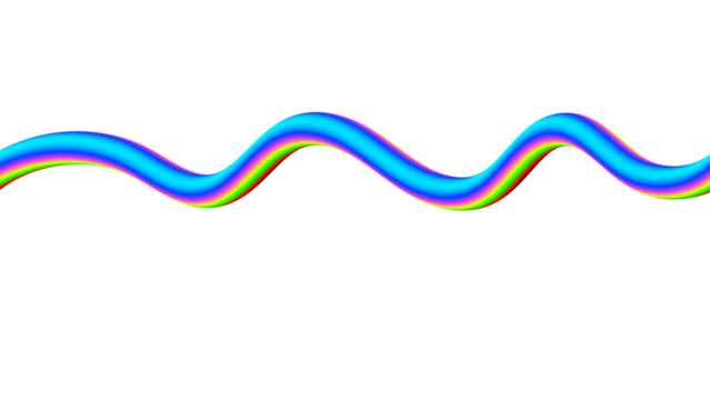 Abstract colorful wave vector design for a technology business card backdrop illustration