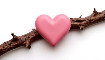 Soft Matte Pastel Thorn Heart Sculpture
