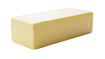 Butter Stick Wrapped Isolated on White