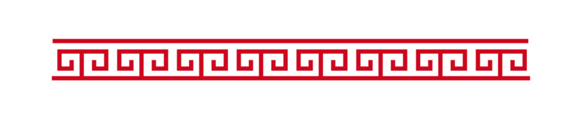  Chinese Oriental Border Vector, Traditional Asian Japanese Decorative Corners, Festive Ornaments, and Classic Separator Elements