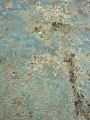 Rough Cement Wall Surface with Scratches and Worn Paint