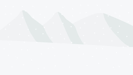 Christmas snowy winter landscape background