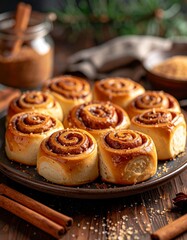 Zimtige Cinnabon-Rolls als hausgemachte K&ouml;stlichkeit