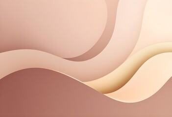 Elegant smooth gradient background featuring dusty mauve muted gold and soft beige pastel palette in abstract minimal design with refined aesthetic