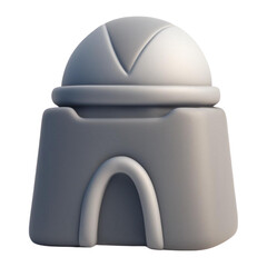 mazar e quaid 3d building model