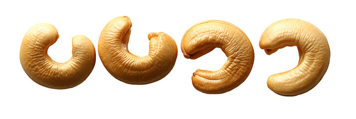Light tan curved shapes on transparent background