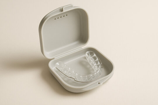 Neatly Organized Retainer Case