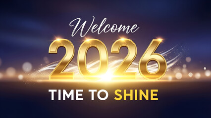 Welcome 2026: Time to Shine.
