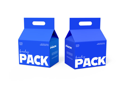 Packaging Box Mockup Set