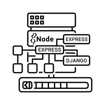Web Backend Architecture with Node.js, Express, and Django