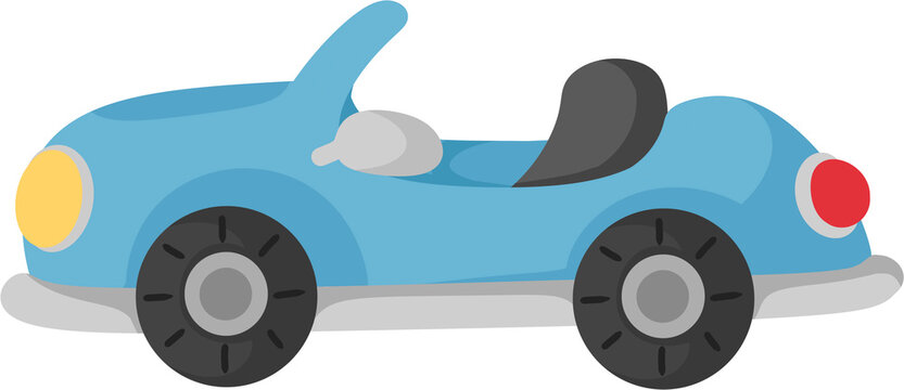 illustration convertible car