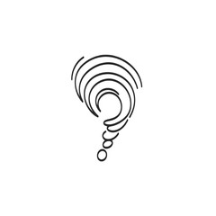 Abstract Ear Design Graphic Vector