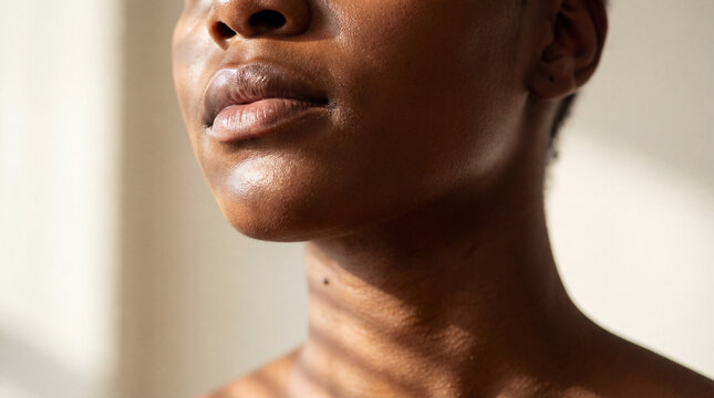 close up postrait of a woman