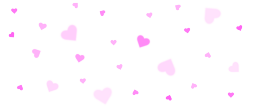 Cute Pink and Magenta Hearts Seamless Pattern Background for Valentine's Day or Love Concept