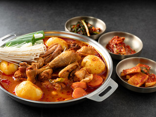 Braised Spicy Chicken, Chicken Stew,dak doritang