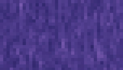 Abstract vibrant purple pixelated mosaic tile digital pattern