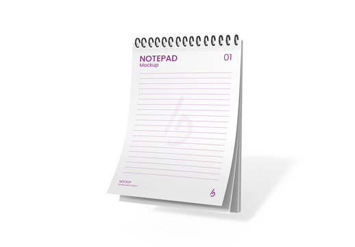 Ring Notebook Mockup