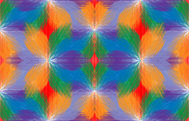 ikat pattern figure tribal  geometric ethnic oriental pattern traditional on background.Aztec style,embroidery,abstract,vector illustration.design for texture,fabric,clothing,wrapping,carpet.